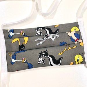 *SALE 4/$20 MASKS* LOONEY TUNES Gray Mask Bugs